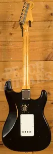 Fender Custom Shop 57 Strat Left-Handed - Relic Black/3-Tone Sunburst