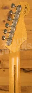 Fender Custom Shop 57 Strat Left-Handed - Relic Black/3-Tone Sunburst