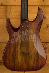 Schecter Sun Valley Super Shredder Exotic HT Ziricote | Faded Vintage Sunburst Satin