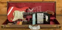 Fender Custom Shop 61 Strat - NOS Fiesta Red - Gold Hardware