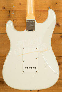 Fender Custom Shop 64 Strat | Journeyman Relic Aged Olympic White