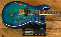 PRS SE Custom | Custom 24 Semi-Hollow Piezo - Lake Blue