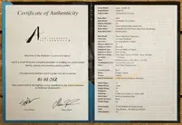 Tom Anderson Angel - NAMM 2026 Guitar - Ultraviolet Blue with Purple Edge Burst