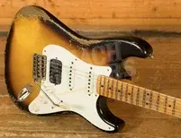 Fender Custom Shop 57 HSS Strat - Heavy Relic 2-Tone Sunburst