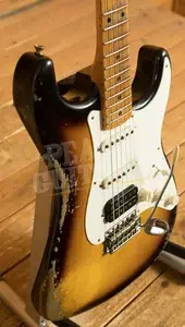 Fender Custom Shop 57 HSS Strat - Heavy Relic 2-Tone Sunburst