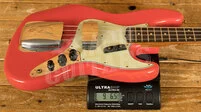 Fender Custom Shop 62 Jazz Bass - Journeyman Relic Fiesta Red