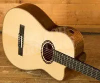 Eastman Cabaret-JB Solid-Top Cutaway Classical Guitar - Natural