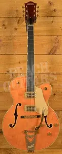 Gretsch Synchromatic Nashville Hollow Body Single-Cut with Bigsby - Ebony - 50's Orange Stain