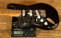 Fender Custom Shop 57 Strat Left-Handed - Relic Black/3-Tone Sunburst