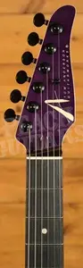 Tom Anderson Angel - NAMM 2026 Guitar - Ultraviolet Blue with Purple Edge Burst