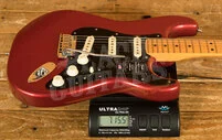 Fender American Ultra II Stratocaster - Maple - Sinister Red