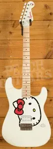 Fender x Hello Kitty Squier Stratocaster - Maple - White