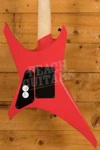 Jackson Pro Series Signature Dave Davidson Warrior WR7 - Ebony - Ferrari Red