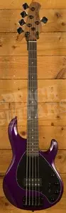 Sterling RAY35 StingRay 5 Bass - Purple Sparkle