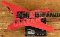 Jackson Pro Series Signature Dave Davidson Warrior WR7 - Ebony - Ferrari Red