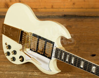 Epiphone 1963 Les Paul SG Custom w/Maestro Vibrola | Classic White