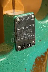 Fender Custom Shop NAMM Custom Deluxe HB S-1 Strat - Heavy Relic Seafoam Sparkle/3-Tone Sunburst