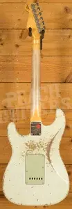 Fender Custom Shop NAMM 1965 Strat - Heavy Relic Aged Olympic White