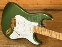 Fender Custom Shop Masterbuilt Todd Krause NAMM 50s 5A Flame Maple Neck Strat - NOS Cadillac Green