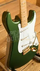 Fender Custom Shop Masterbuilt Todd Krause NAMM 50s 5A Flame Maple Neck Strat - NOS Cadillac Green