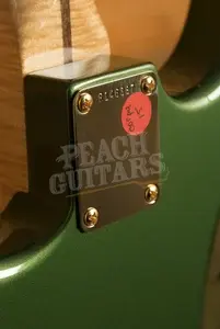 Fender Custom Shop Masterbuilt Todd Krause NAMM 50s 5A Flame Maple Neck Strat - NOS Cadillac Green