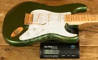 Fender Custom Shop Masterbuilt Todd Krause NAMM 50s 5A Flame Maple Neck Strat - NOS Cadillac Green