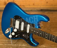 Fender American Ultra II Stratocaster HSS - Ebony - Noble Blue *B-Stock*