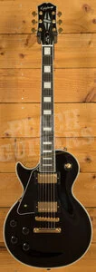 Epiphone Inspired by Gibson Les Paul Custom | Ebony w/Gigbag *Left-Handed*