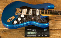 Fender American Ultra II Stratocaster HSS Ebony Noble Blue *B-Stock*