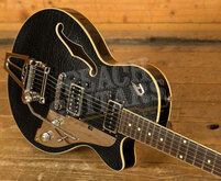 Duesenberg Starplayer TV | Outlaw Black Snakeskin *Used*