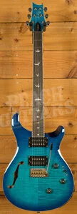 PRS SE Custom | Custom 24 Semi-Hollow Piezo - Lake Blue