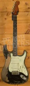 Fender Custom Shop Masterbuilt Dale Wilson 60 Strat - Ultra Relic Black