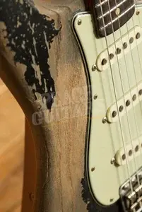 Fender Custom Shop Masterbuilt Dale Wilson 60 Strat - Ultra Relic Black