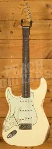 Fender Custom Shop 59 Strat Left-Handed - Relic Aged Vintage White