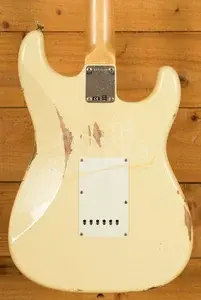 Fender Custom Shop 59 Strat Left-Handed - Relic Aged Vintage White