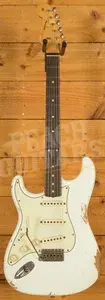 Fender Custom Shop 59 Strat Left-Handed - Relic Olympic White