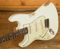 Fender Custom Shop 59 Strat Left-Handed - Relic Olympic White