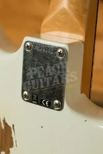 Fender Custom Shop 59 Strat Left-Handed - Relic Olympic White