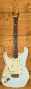 Fender Custom Shop 59 Strat Left-Handed - Relic Sonic Blue