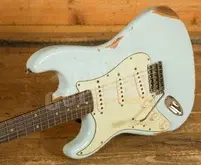 Fender Custom Shop 59 Strat Left-Handed - Relic Sonic Blue