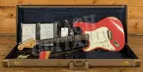 Fender Custom Shop 59 Strat Left-Handed - Relic Fiesta Red