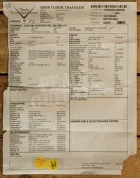 Fender Custom Shop 59 Strat Left-Handed - Relic Fiesta Red