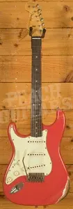 Fender Custom Shop 59 Strat Left-Handed - Relic Fiesta Red