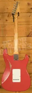 Fender Custom Shop 59 Strat Left-Handed - Relic Fiesta Red