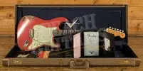 Fender Custom Shop 59 Strat - Relic Fiesta Red/3-Tone Sunburst