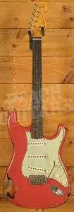 Fender Custom Shop 59 Strat - Relic Fiesta Red/3-Tone Sunburst