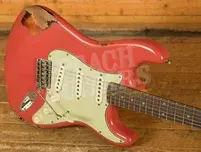 Fender Custom Shop 59 Strat - Relic Fiesta Red/3-Tone Sunburst