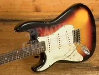 Fender Custom Shop 59 Strat Left-Handed - Relic 3-Tone Sunburst