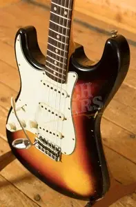 Fender Custom Shop 59 Strat Left-Handed - Relic 3-Tone Sunburst