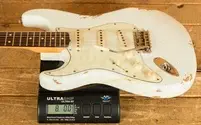 Fender Custom Shop 59 Strat Left-Handed - Relic Olympic White